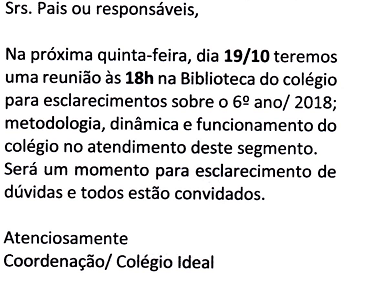 CONHECENDO O 6º ANO